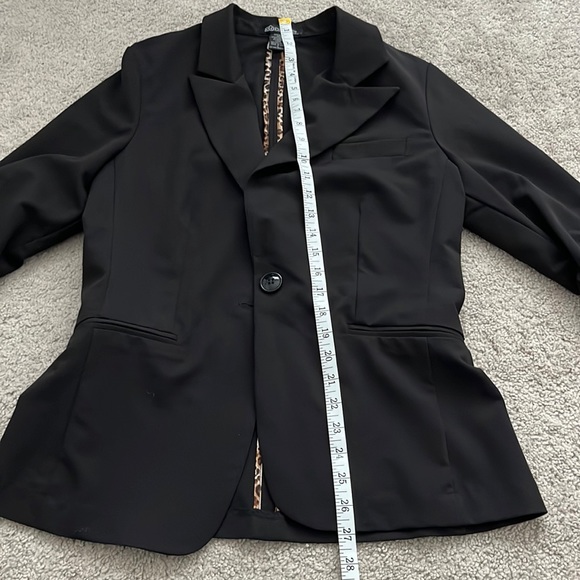 STOOSHY BLACK BLAZER - Picture 3 of 9